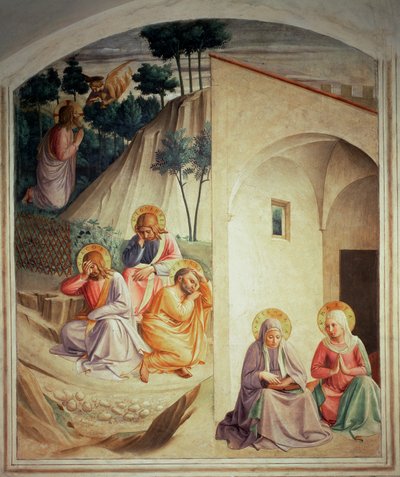 Agonie im Garten von Fra Angelico